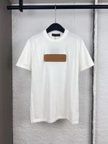 Louis Vuitton Fashion Label Logo Casual Versatile Knitted Short Sleeves Louis Vuitton Fashion Label Logo Casual Versatile Knitted Short Sleeves