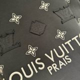 Louis Vuitton classic patch embroidered round neck T-shirt Unisex casual versatile short sleeved shirt