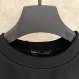 Chrome Hearts Classic Patchwork Embroidered Round Neck T-shirt Unisex Casual Versatile Short Sleeve