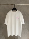 Chrome Hearts Fashion UV Color Change Embroidered Round Neck T-shirt Unisex Casual Versatile Short Sleeve