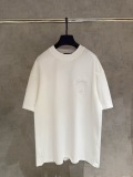 Chrome Hearts Fashion UV Color Change Embroidered Round Neck T-shirt Unisex Casual Versatile Short Sleeve