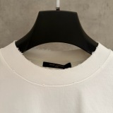 Louis Vuitton classic patch embroidered round neck T-shirt Unisex casual versatile short sleeved shirt