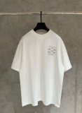 Loewe Classic Embroidered Logo Round Neck T-shirt Unisex Casual Versatile Short Sleeve