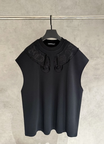 Chrome Hearts Classic Fashion Embroidered Sanskrit Casual Sleeveless Tank Top