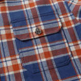 Chrome Hearts High Street Plaid Shirt Casual Oversize Long Sleeve Shirt Jacket