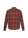 Chrome Hearts High Street Full Cross Printed Checkered Shirt Casual Long Sleeve Shirt Jacket