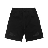 Fendi 26SS Fashion Devil's Eye Embroidered Logo Shorts Couple Versatile Casual Sports Pants