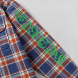 Chrome Hearts High Street Plaid Shirt Casual Oversize Long Sleeve Shirt Jacket