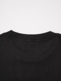 Fendi Classic Full Logo Jacquard Short Sleeve Couple's Casual Versatile T-shirt