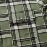 Chrome Hearts High Street Plaid Shirt Casual Oversize Long Sleeve Shirt Jacket