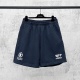Balenciaga 26SS Classic Logo Printed Shorts for Couples Versatile Casual Sports Pants