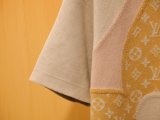 Louis Vuitton 26SS Fashion Logo Jacquard Casual Versatile Knitted Short Sleeve