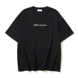 Off White Fashion Logo Arrows Printed Short Sleeve Unisex Casual Versatile T-shirt