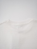 Fendi Classic Full Logo Jacquard Short Sleeve Couple's Casual Versatile T-shirt