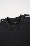 Balenciaga 26SS Fashion Ribbon Short Sleeve Couple Versatile Oversize T-shirt
