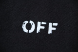 Off White Fashion Logo Arrow Printed Short Sleeve Unisex Casual Versatile T-shirt