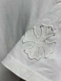 Chrome Hearts 26SS Fashion Patch Embroidered T-shirt Unisex Casual Versatile Short Sleeve