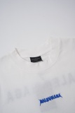 Balenciaga Classic Embroidered Logo Short Sleeve Unisex Casual Versatile T-shirt