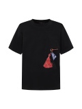 Louis Vuitton 26SS Fashion Key Printed Short Sleeve Couple Versatile Oversize T-shirt