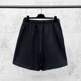 Balenciaga 26SS Classic Logo Printed Washed Shorts Couple Versatile Casual Sports Pants