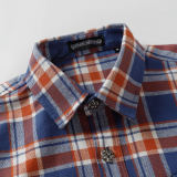Chrome Hearts High Street Plaid Shirt Casual Oversize Long Sleeve Shirt Jacket