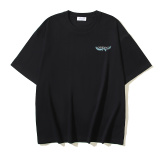 Off White Fashion Moon S-S Skate Arrow Printed Short Sleeve Unisex Casual Versatile T-shirt