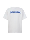 Balenciaga Classic Embroidered Logo Short Sleeve Unisex Casual Versatile T-shirt