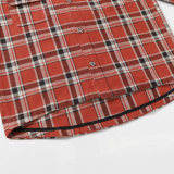Chrome Hearts High Street Full Cross Printed Checkered Long Sleeve Shirt Jacket