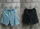 Chrome Hearts 26SS High Street Embroidered Sanskrit Horseshoe Casual Versatile Washed Shorts