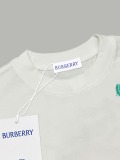Burberry Classic War Horse Printed Short Sleeve Unisex Casual Versatile T-shirt