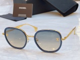 Chanel Fashion Retro Large Frame Sunglasses Versatile Glasses Size: 55-22-145
