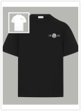 Moncler Classic 1952 Logo Short Sleeve Unisex Casual Versatile T-shirt