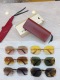Gucci Fashion Frameless Sunglasses Versatile Glasses Size: 64-16-140