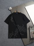Louis Vuitton Classic Logo Printed Short Sleeve Unisex Casual Versatile T-shirt