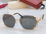 Gucci Fashion Frameless Sunglasses Versatile Glasses Size: 64-16-140