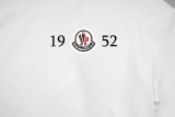 Moncler Classic 1952 Logo Short Sleeve Unisex Casual Versatile T-shirt