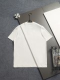 Fendi Fashion Embroidered Logo Short Sleeve Unisex Casual Versatile T-shirt