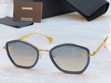 Chanel Fashion Retro Sunglasses Versatile Glasses Size: 58-22-145
