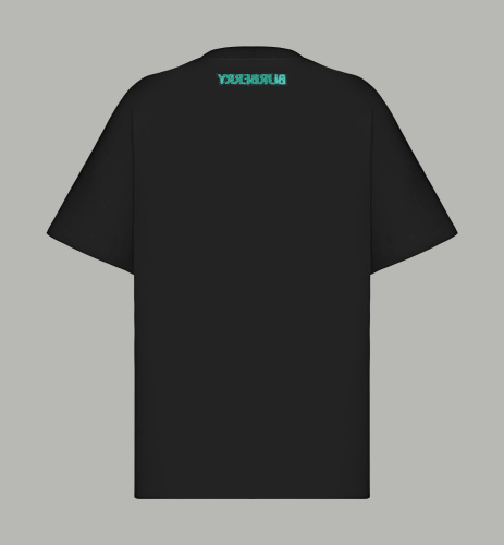 Burberry Classic War Horse Printed Short Sleeve Unisex Casual Versatile T-shirt