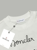 Moncler Classic Art Style Letter Printed Short Sleeve Unisex Casual Versatile T-shirt