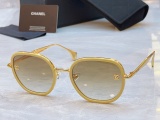 Chanel Fashion Retro Large Frame Sunglasses Versatile Glasses Size: 55-22-145