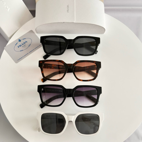 Prada Fashion Square Frame Sunglasses Glasses Size: 54-19-140