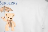 Burberry Fashion Limited Edition Painting Short Sleeve Unisex Casual Oversize T-shirt