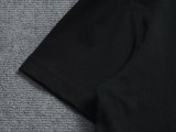Fendi Fashion Embroidered Logo Short Sleeve Unisex Casual Versatile T-shirt