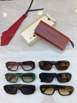 Gucci Fashion Retro Sunglasses Versatile Glasses Size: 54-21-145