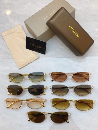 Bvlgari Fashion Retro Sunglasses Versatile Glasses Size: 56-17-142