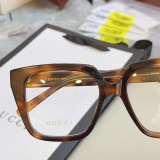 Gucci Fashion Square Frame Sunglasses Versatile Glasses Size: 54-18-140