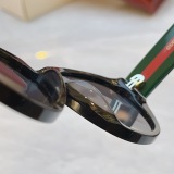 Gucci Fashion Retro Sunglasses Versatile Glasses Size: 52-17-145