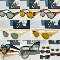 Dior Fashion Retro Sunglasses Versatile Glasses Size: 53-17-140