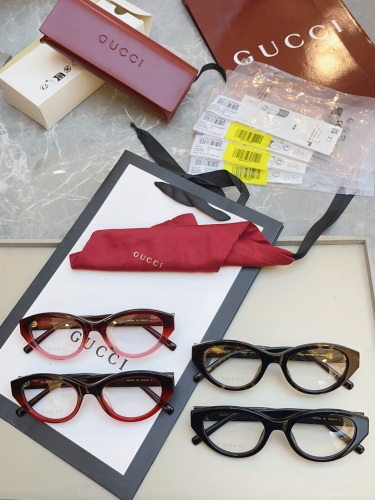 Gucci Fashion Sunglasses Versatile Glasses Size: 52-20-145